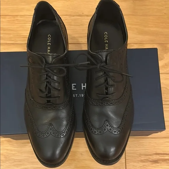 Cole Haan | Shoes | Cole Haan Black Leather Oxfords With  display picture 1
